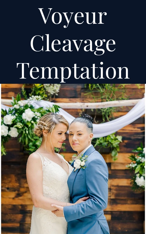 Voyeur Cleavage Temptation