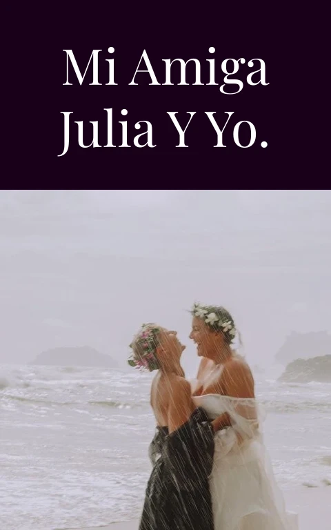 Mi amiga Julia y yo.