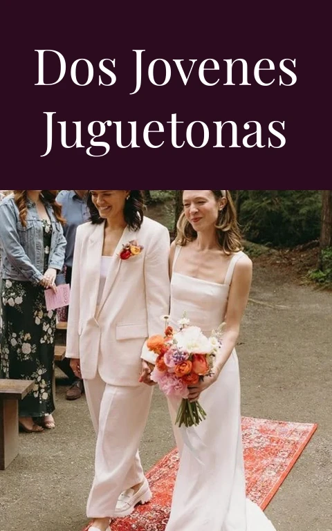 Dos jovenes juguetonas